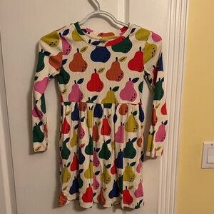 Hanna Andersson Multicolor Pear Print Kids Dress